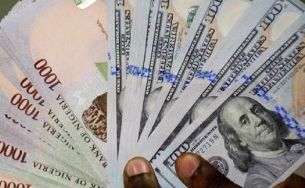 Recent Naira to Dollar exchange rate