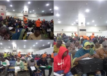 Stranded Nigerians in India return home