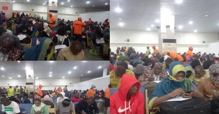 Stranded Nigerians in India return home