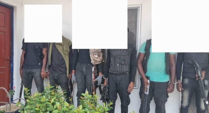 Six suspected robbers, kidnappers arrested in Ekpan