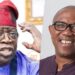 A Pan-African data company predictive electoral poll result between Peter Obi Bola Tinubu