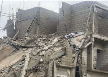 Another building collapses in Lagos