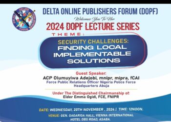 2024 DOPF Annual Lecture: Security Experts Converge to Proffer Solutions for Delta Region