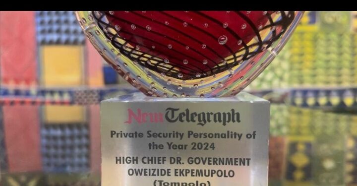 Tompolo Wins Private Security Personnel of the Year Award