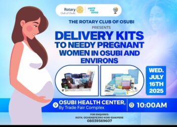 Rotary Club of OsubiTakes Initiative to Improve Maternal Health