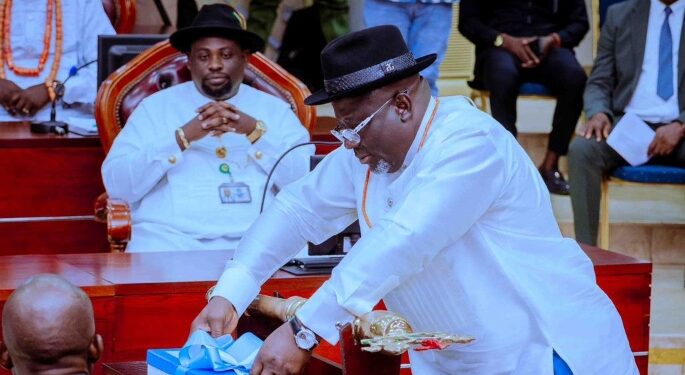 N1.664 Trillion Budget: Oborevwori Prioritizes Works, Education, Health, and Security