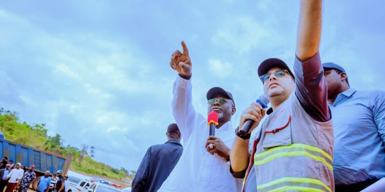 Delta State Governor Inspects Ongoing Road Projects, Emphasizes Quality & Timely Delivery