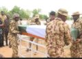 Nigerian bid farewell to falling Soldiers