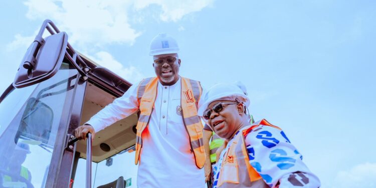 Akarai Gets First Tarred Road as Oborevwori Flags Off N29.8bn Project
