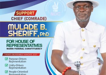 Warri Peace Ambassadors Endorse Sheriff Mulade for 2027