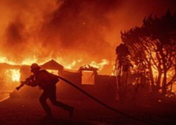Wildfire Displaces Over 200,000 Persons as Flames Advance`