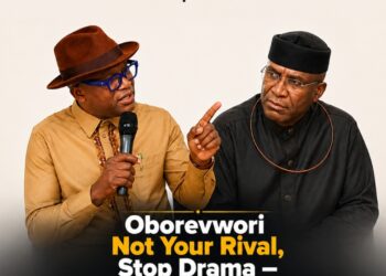 “Oborevwori Not Your Rival, Stop Drama”–Aniagwu Tells Omo-Age