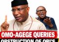 Obi’s Yelwata Visit: Omo-Agege Calls for Investigation