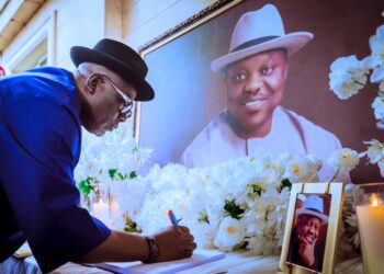 Oborevwori Pays Condolence Visit To Uduaghan’s Family